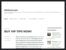 Tablet Screenshot of diescore.com